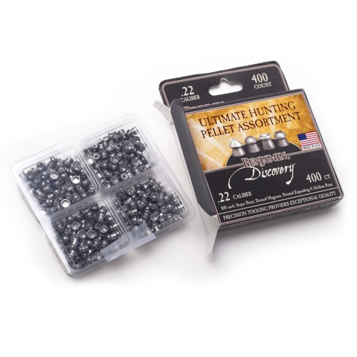 CROSMAN Ultimate Hunting Pellet Asst 22Cal 14.3 Gr 400 Ct for sale at KYGUNCO.