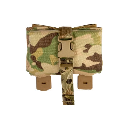 GREY GHOST GEAR Roll-Up Dump Pouch MOLLE Compatible MultiCam for sale at KYGUNCO.