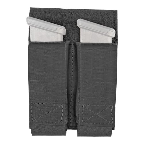 GREY GHOST GEAR Double Pistol Magna Mag Pouch Black for sale at KYGUNCO.