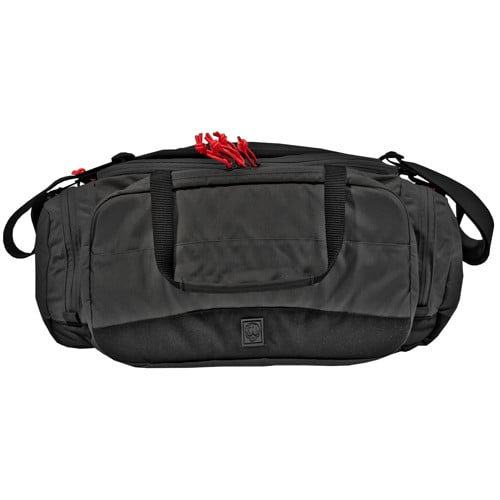 GREY GHOST GEAR Range Bag Black with Red Zipper Pulls 9"x20"x7" for sale at KYGUNCO.