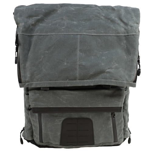 GREY GHOST GEAR Gypsy 2.0 Backpack Waxed Canvas 17 Liters Charcoal for sale at KYGUNCO.