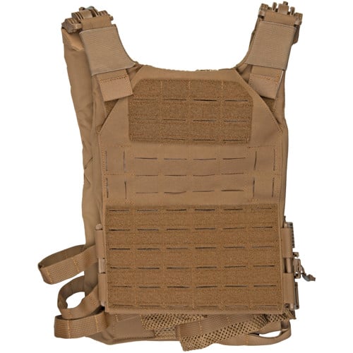 GREY GHOST GEAR SMC Plate Carrier 10"x12"/SAPI Plates Coyote Brown for sale at KYGUNCO.
