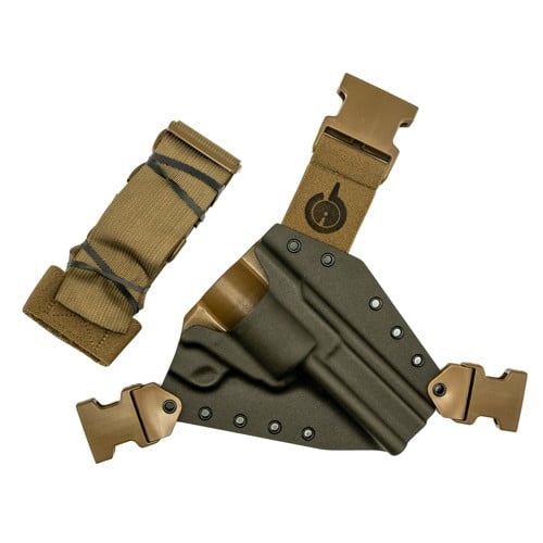 GUNFIGHTERSINC Kenai Chest Holster fits Ruger Blackhawk Gray RH for sale at KYGUNCO.