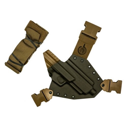 GUNFIGHTERSINC Kenai Chest Holster fits FN Five Seven MK3 TB RH for sale at KYGUNCO.