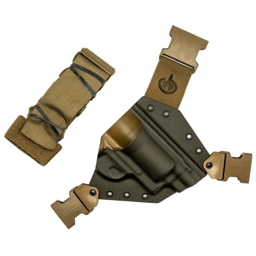GUNFIGHTERSINC Kenai Chest Holster fits S&W Governor Gray RH for sale at KYGUNCO.