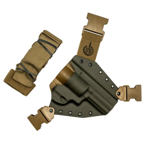 GUNFIGHTERSINC Kenai Chest Holster fits S&W N-Frame Revolver RH for sale at KYGUNCO.