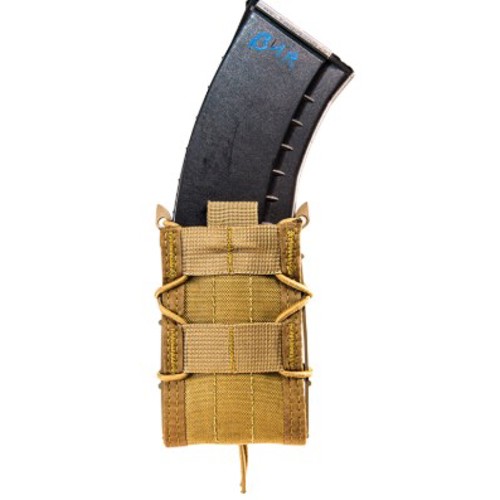 HIGH SPEED GEAR TACO Mag Pouch Coyote Brown Nylon Belt for sale at KYGUNCO.