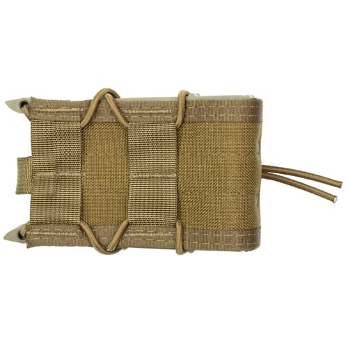 HIGH SPEED GEAR TACO Mag Pouch Single Coyote Brown Nylon MOLLE for sale at KYGUNCO.