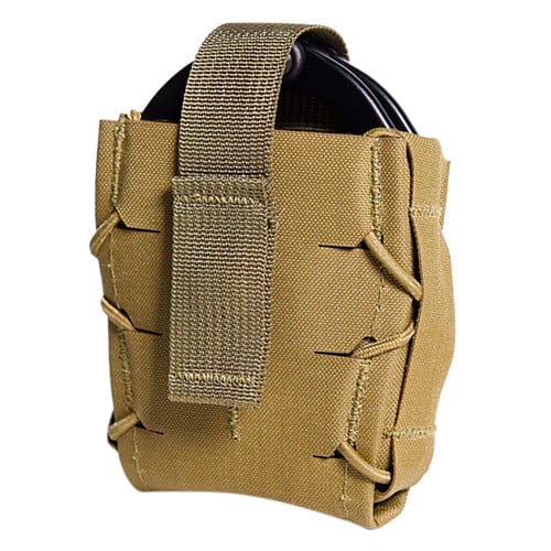 HIGH SPEED GEAR TACO Gen 2 Handcuff Holder Nylon Coyote Brn MOLLE for sale at KYGUNCO.