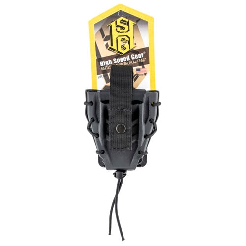 HIGH SPEED GEAR TACO Handcuff Holder Kydex Black 2 Clip for sale at KYGUNCO.