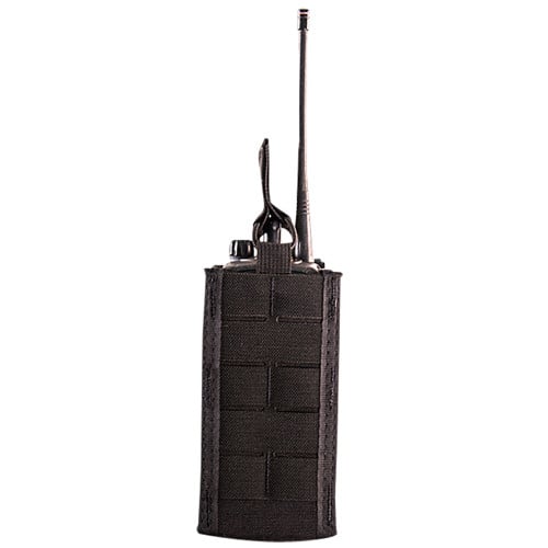 HIGH SPEED GEAR TACO Duty Radio Holder Black Nylon w/Bungee Pull for sale at KYGUNCO.