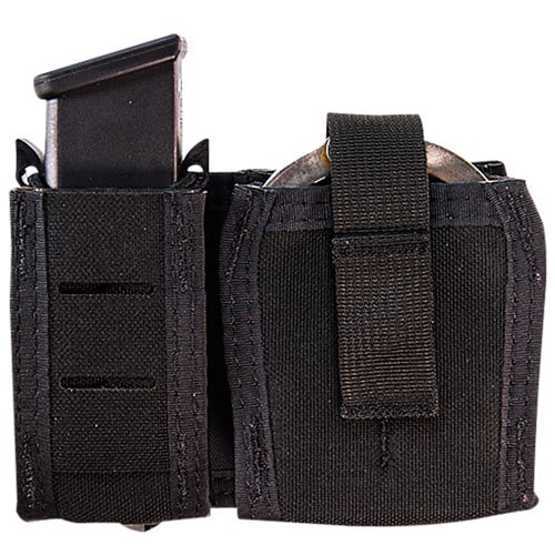 HIGH SPEED GEAR TACO Duty Single Pistol Handcuff Holder Blk MOLLE for sale at KYGUNCO.