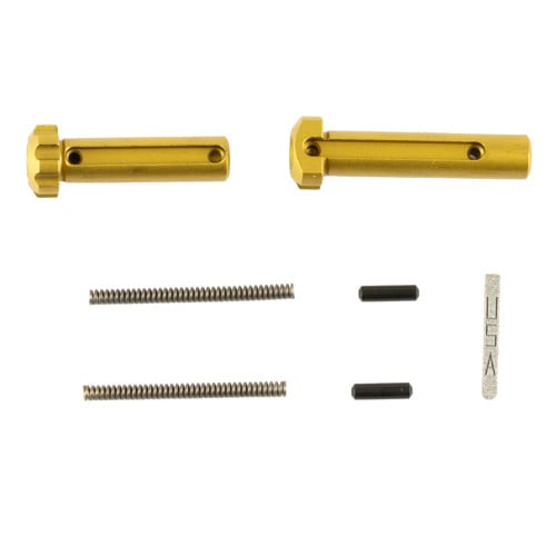 LANTAC Ultimate Takedown Pin Set Fits AR-15 TiN Gold for sale at KYGUNCO.
