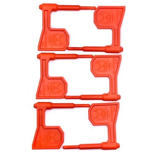 LBE UNLIMITED Chamber Flag for Rifles Plastic Orange Pack of 6 for sale at KYGUNCO.