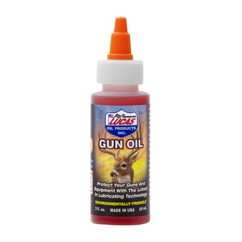 LUCAS OIL Hunting Liquid 2oz All-Weather Gun Oil for sale at KYGUNCO.