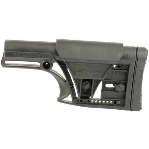 LUTH-AR Fixed Stock fits AR-15 & AR-10 Rifle Length Black for sale at KYGUNCO.