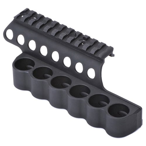 MESA TACTICAL 6-Shell Side Saddle 12Ga Mossberg 500/590 Black for sale at KYGUNCO.