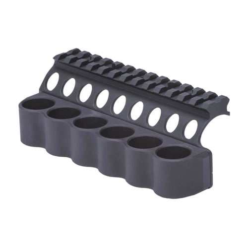MESA TACTICAL 6-Shell Side Saddle 12Ga fits Benelli M4 Black for sale at KYGUNCO.