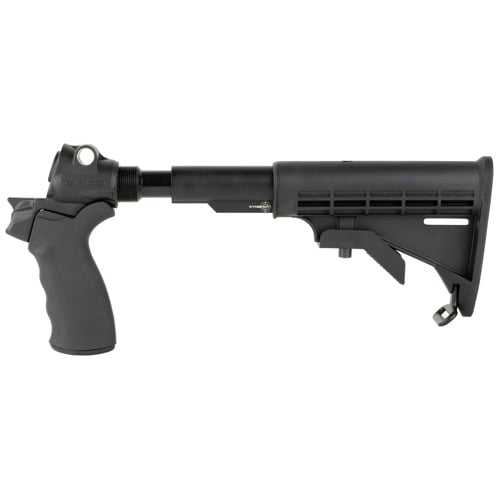 MESA TACTICAL LEO Recoil Stock Kit Black Mossberg 500/590 for sale at KYGUNCO.