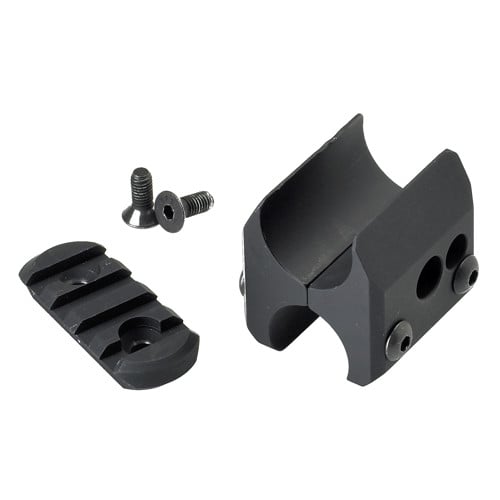MESA TACTICAL Magazine Clamp fits Rem 12Ga with Rail Black for sale at KYGUNCO.