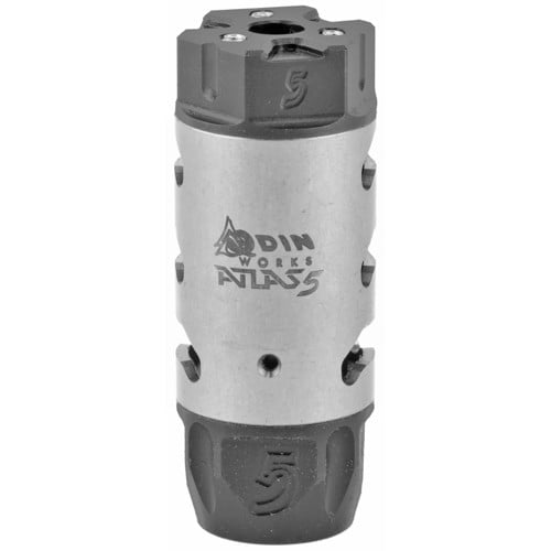 ODIN WORKS Atlas 5 Muzzle Brake 223 Rem/5.56 NATO 1/2-28 SS for sale at KYGUNCO.