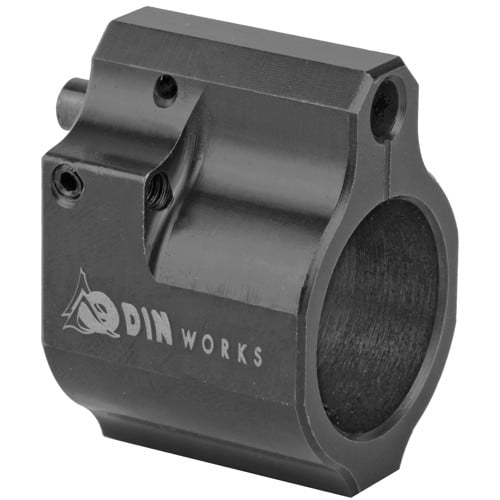 ODIN WORKS Adjustable Low Profile Gas Block .750 Diameter Blk for sale at KYGUNCO.