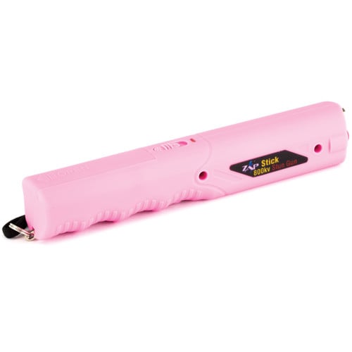 PS PRODUCTS ZAP Stick Stun Gun with Light Pink 800,000 Volts for sale at KYGUNCO.