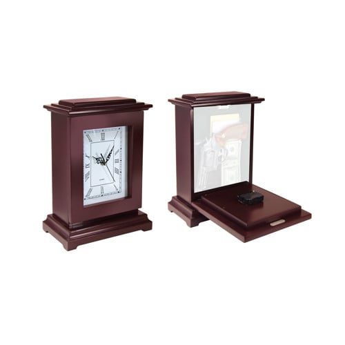 PS PRODUCTS Concealment Clock Rectangle fits Med/Lg Mahogany for sale at KYGUNCO.