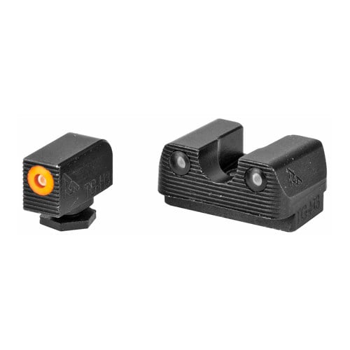 RIVAL ARMS Tritium 3 Dot Glock 17/19 Orange Front Sight Black for sale at KYGUNCO.