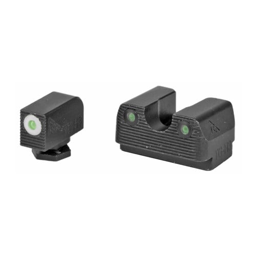 RIVAL ARMS Tritium 3 Dot Glock 17/19 White Front Sight Black for sale at KYGUNCO.