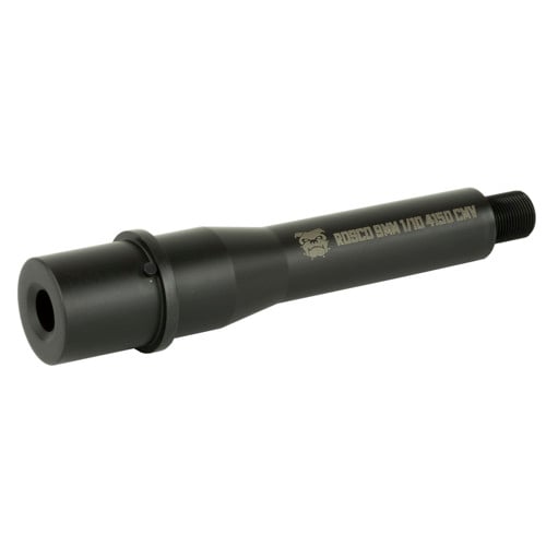 ROSCO MANUFACTURING Bloodline Barrel 9mm 5.5" Black 1:10 Twist 1/2x28 for sale at KYGUNCO.