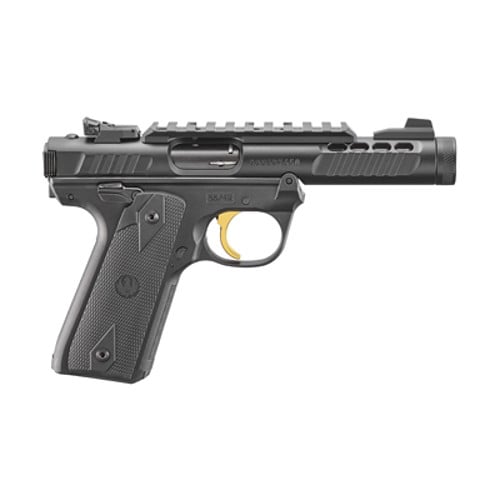 RUGER Mark IV 22/45 22 LR 4.4" 10rd Black for sale at KYGUNCO.