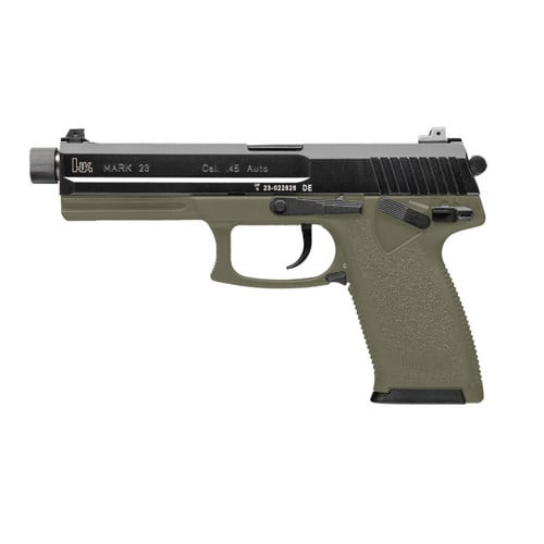 HK USA Mark 23 45 ACP 8.87" 12rd - OD Green
