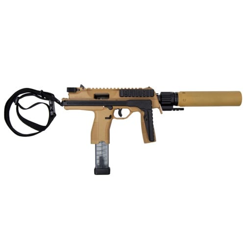 B&T USA TP9 9mm RAL8000 5.1" 30rd w/ Suppressor for sale at KYGUNCO.
