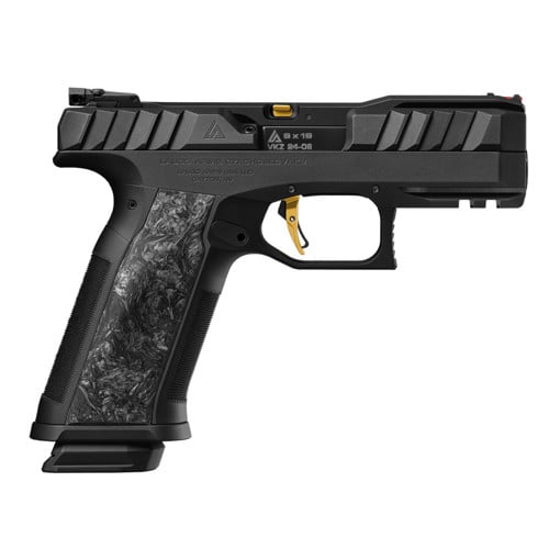 LAUGO ARMS Alien Remus 9mm 4" 15rd & 17rd - Black & Gold for sale at KYGUNCO.