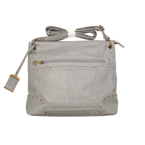 BULLDOG Conceal Carry Cross Body Purse - Gray for sale at KYGUNCO.