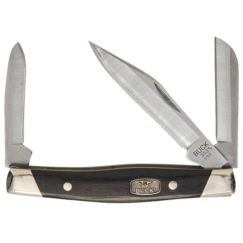 BUCK KNIVES Cadet Ebony/Brass for sale at KYGUNCO.