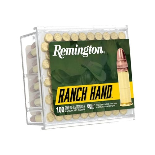 REMINGTON 22 LR 40Gr Ranch Hand Plated RN 100rd for sale at KYGUNCO.