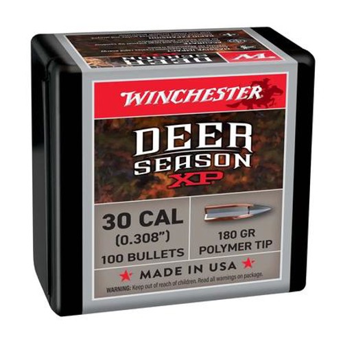 WINCHESTER AMMO 30 Cal Deer Season XP 180Gr 100rd for sale at KYGUNCO.