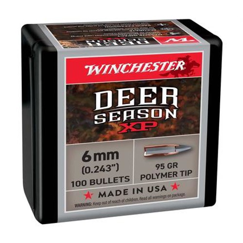 WINCHESTER AMMO 6mm Deer Season XP 95Gr 100rd for sale at KYGUNCO.