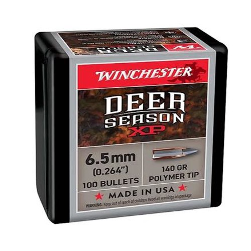 WINCHESTER AMMO 6.5mm Deer Season XP 140Gr 100rd for sale at KYGUNCO.