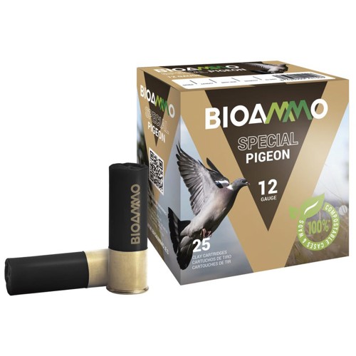BIOAMMO 12Ga 2.75" #8 Lead Dove & Pigeon 1-1/4oz 25rd for sale at KYGUNCO.