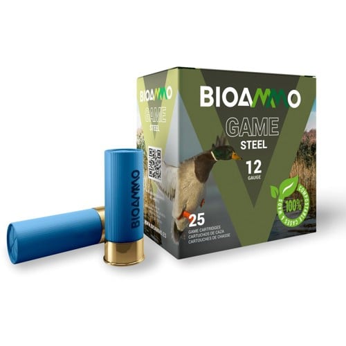 BIOAMMO 12Ga 2.75" #3 Steel Waterfowl 1oz 25rd for sale at KYGUNCO.