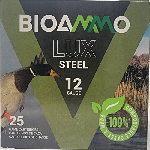 BIOAMMO 12Ga 3” #4 Steel Waterfowl 1-1/4oz 25rd for sale at KYGUNCO.