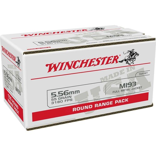 WINCHESTER AMMO 5.56 NATO 193 55 FMJ Win LC 100rd Bulk for sale at KYGUNCO.