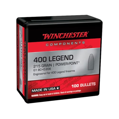 WINCHESTER AMMO Reloading Bullets 400 Legend 215 Grain 100rd for sale at KYGUNCO.