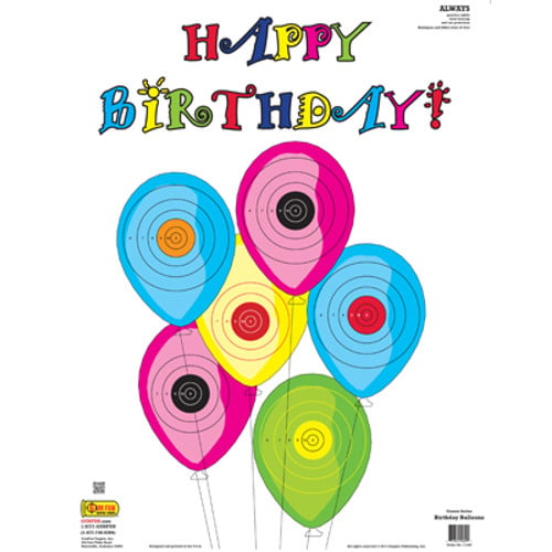GUN FUN TARGETS Birthday Balloons for sale at KYGUNCO.