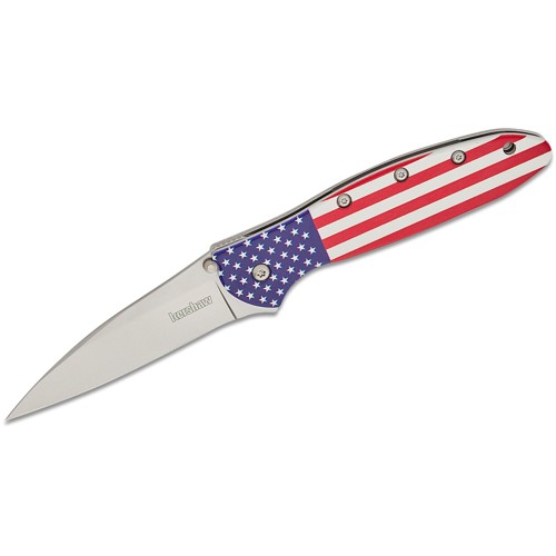 KERSHAW KNIVES Leek USA Flag for sale at KYGUNCO.