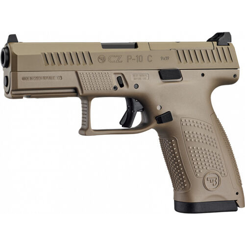 CZ-USA P-10 C 9mm 4" 15rd - FDE