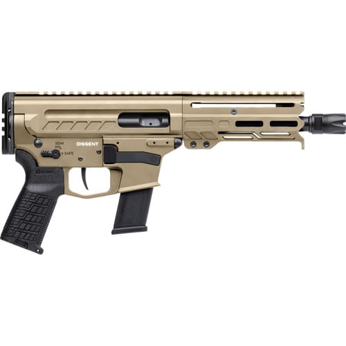 CMMG Dissent MkG 45 ACP 6.5" 13rd - Coyote Tan for sale at KYGUNCO.